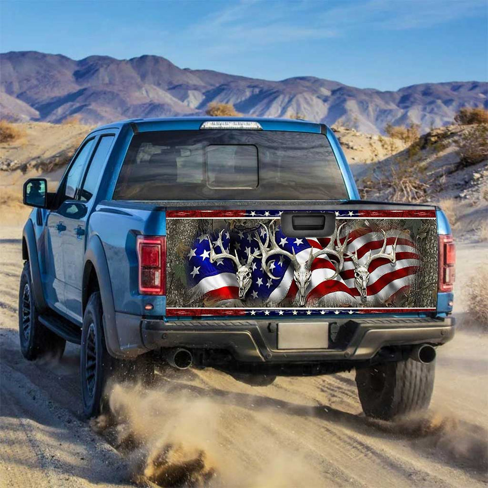 Love Hunting - Independence Day Truck Tailgate Decal