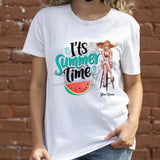 It's Summer Time - Personalized Sea Lover T-shirt and Hoodie