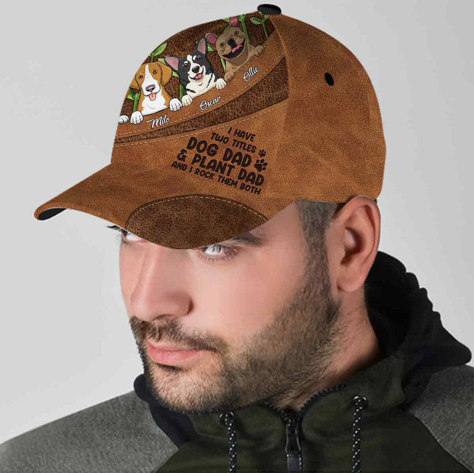 I Have Two Titles - Personalized Gardening Classic Cap