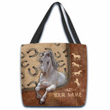 Love Horses - Personalized Tote Bag