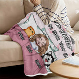 First We Stole Your Heart - Personalized Dog Blanket