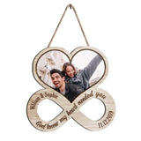 God Knew My Heart Needed You - Personalized Couple Wood Sign