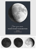 Custom Moon Phase And Message - Personalized Mother Moon Phase Poster