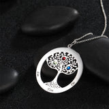 Personalized Family Tree Necklace With Birthstone