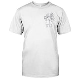 Custom Line Art - Personalized Daughter Embroidered T-shirt
