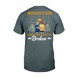 Mother & Son A Bond That Can't Be Broken - Personalized Mother T-shirt And Hoodie