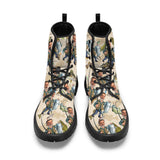 Photo Inserted Funny Fishing - Personalized Fishing Leather Boots