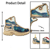 Life Is Better In Hiking Boots - Personalized Hiking Ornament