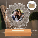 You Are My Sunshine - Gift for mom, grandma, sister, daughter, son, brother, grandpa, dad, wife, husband, friend - Personalized Shaped Plaque Light Base