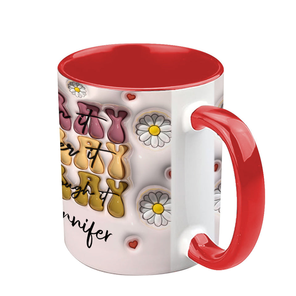 Priez à ce sujet - Mug chrétien personnalisé