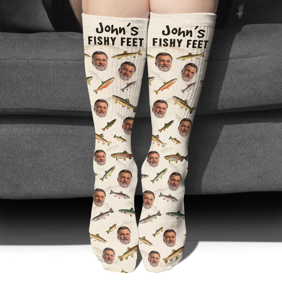 Fishy Feet - Personalized Fishing Socks