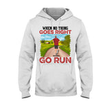 Life Is Better In Running Shoes - Personalized Running T-shirt & Hoodie