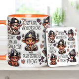 Just A Girl Who Loves Highland Cows - Personalized Accent Mug