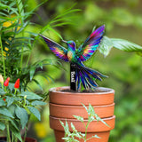 Stunning Hummingbird, Bee, Butterfly... - Personalized Gardening Plant Marker Stake