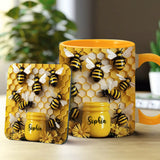Gardening Stunning Bee - Personalized Gardening Accent Mug