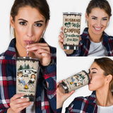 Camping Partners For Life - Personalized Couple Tumbler