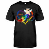 A Piece Of My Heart - Personalized Cat T-shirt and Hoodie