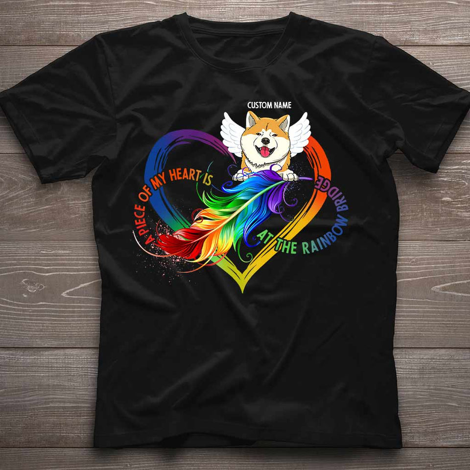 A Piece Of My Heart - Personalized Dog T-shirt and Hoodie