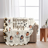 My Greatest Blessing - Personalized Mother's Day Mother Blanket