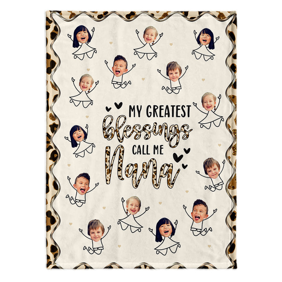 My Greatest Blessing - Personalized Mother's Day Mother Blanket