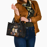 Treat Or Teach - Personalized Teacher Leather Handbag