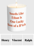 Funny Sarcastic Quote - Personalized Candle With Wooden Lid