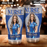 Any Title, Any Photo - Personalized Nurse Tumbler