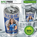 Any Title, Any Photo - Personalized Nurse Tumbler