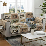Love Sewing - Personalized Sewing Quilted Sofa/Couch Cover