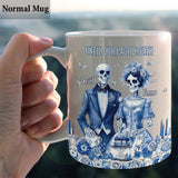 Until Our Last Breath - Personalized Couple Mug