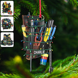 Gift For Lineman Dad, Husband, Son... - Personalized Lineman Ornament