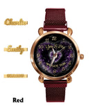 You & Me We Got This - Personalized Couple Women Hand Watch With Strap Charms