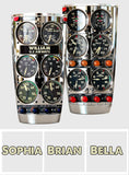 Aviation Control Panel - Personalized Aviation Tumbler