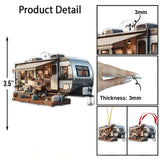 Personalized Travel Trailer Camping - Personalized Camping Ornament
