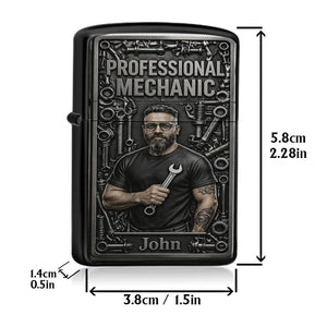 Garage Boss - Gift For Husband, For Father - Personalized Mechanic Lighter