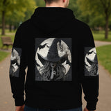 A Wee Bit Wicked - Personalized Witch All Over Shirt