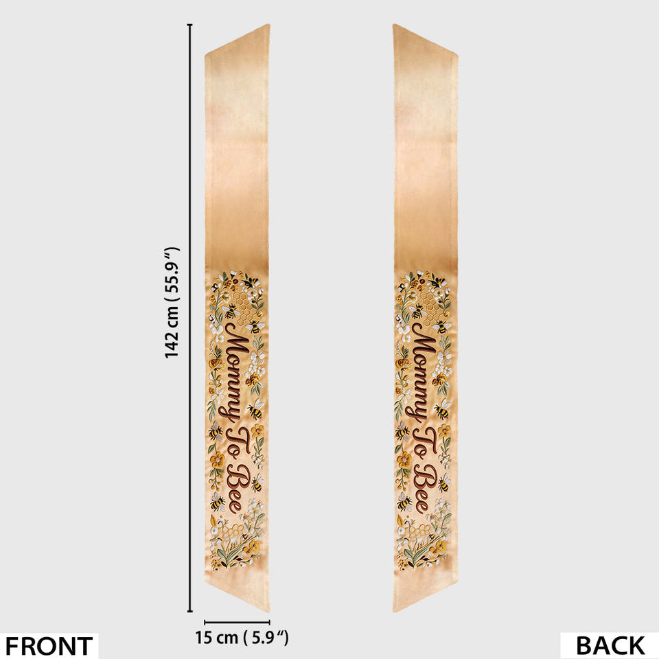 Mommy/Daddy/Granny... To Bee - Personalized Pregnancy Decorative Sash/ Ribbon