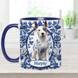 Cute Pitbull - Personalized Dog Accent Mug