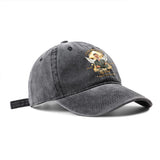 I Never Walk Alone - Personalized Memorial Washed Denim Cap