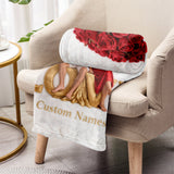 You And Me - Personalized Couple Blanket