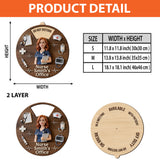 Ready To Care - Personalized Nurse Spinner Sign Custom Shape
