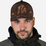 Initial Gift For Him, Husband, Dad... - Personalized Classic Cap