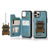 Truck Driver - Personalized Trucker Wallet Phone Case