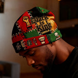 Black History Month - Personalized African American Beanie Hat