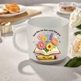 Teacher Gifts Boho Kraft - Personalized Teacher Printed Pottery Mug
