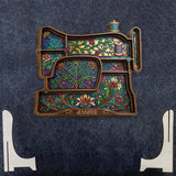 Sewing Tools Organizing Tray - Personalized Sewing Wooden Tray
