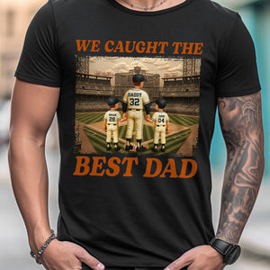 Baseball Dad - Personalized Father T-shirt & Hoodie