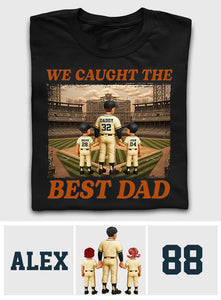 Baseball Dad - Personalized Father T-shirt & Hoodie