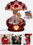 Custom Any Photo You & Me - Personalized Couple Acrylic LED Night Light