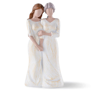 Mother Daughter Figurines Statue